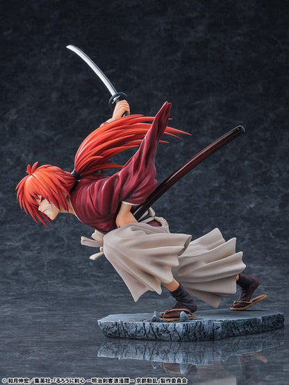Rurouni Kenshin: Meiji Kenkaku Romantan Kyoto Douran PVC Statue 1/6 Kenshin Himura Dragon Flight of Heaven Ver. 26 cm