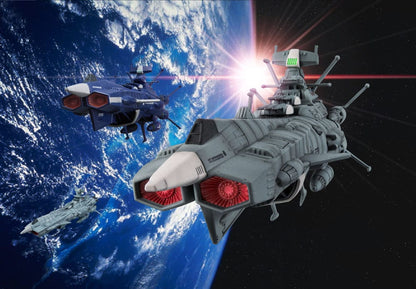 Space Battleship Yamato 2202 Statue Cosmofleet SP Aircraft Warriors of Love U.N.C.F. AAA-1 Andromeda Re. 19 cm