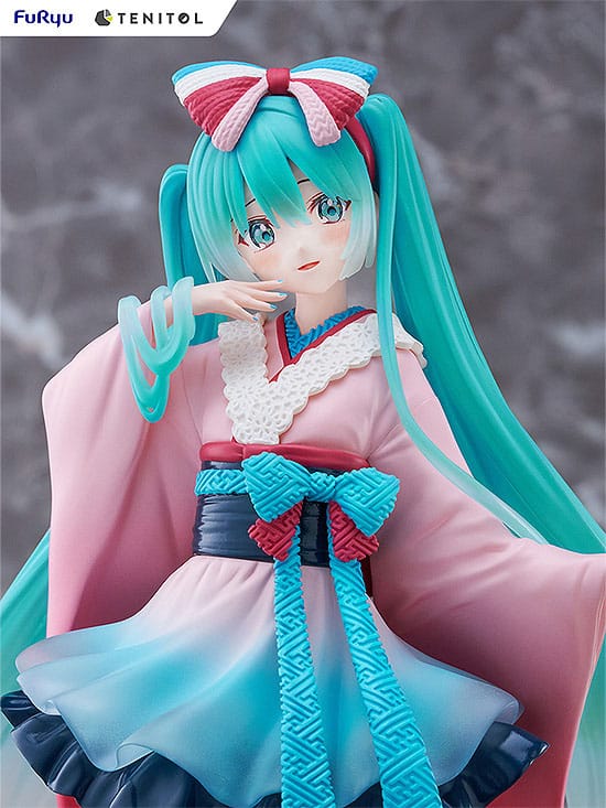 Hatsune Miku Statue Neo Tokyo Series Kimono 22 cm