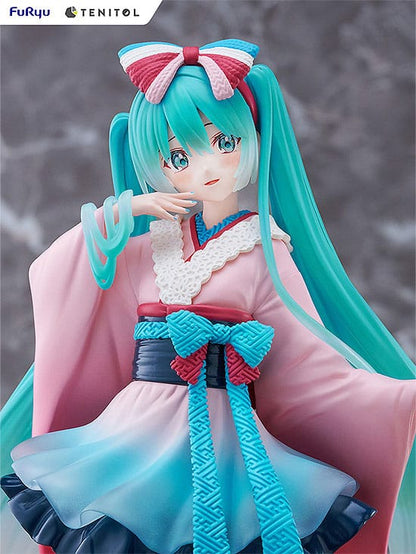 Hatsune Miku Statue Neo Tokyo Series Kimono 22 cm