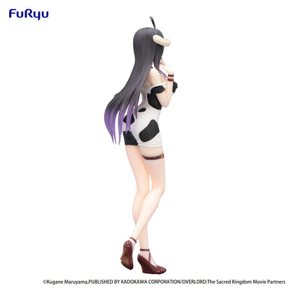 Overlord Trio-Try-iT PVC Statue Albedo Mini Dress Cow Pattern Ver. 21 cm