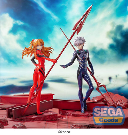 Evangelion: 3.0+1.0 Thrice Upon a Time Luminasta PVC Statue Asuka Shikinami Langley x Spear of Longinus 20 cm