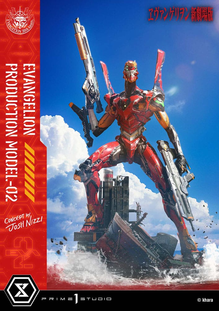 Rebuild of Evangelion Ultimate Diorama Masterline Series Statue Evangelion Production Model-02 (Concept By Josh Nizzi) 73 cm