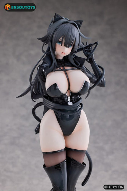K Pring Original Character Statue 1/6 Cat Woman Happy-chan 27 cm