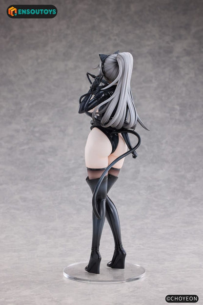 K Pring Original Character Statue 1/6 Cat Woman Happy-chan Different Color Edition 27 cm