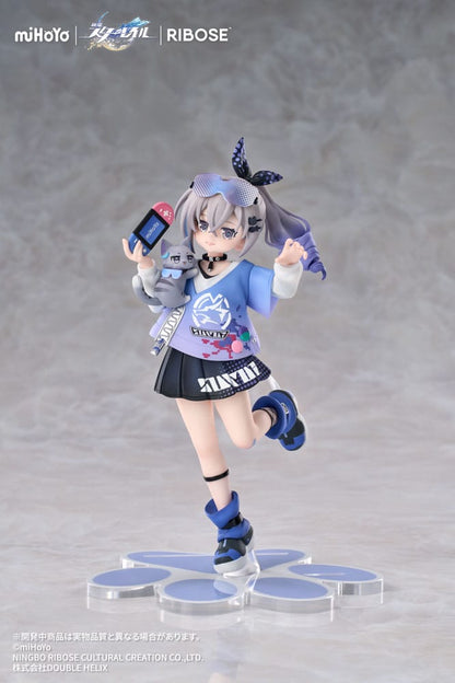 Honkai: Star Rail Rise Up Little Cat Series PVC Statue Silver Wolf Ver. 19 cm