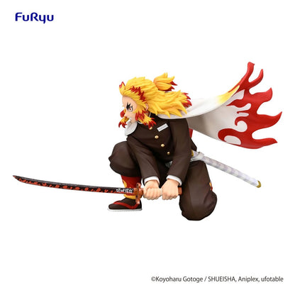Demon Slayer: Kimetsu no Yaiba Noodle Stopper PVC Statue Rengoku Kyojuro Battle Ver. 10 cm