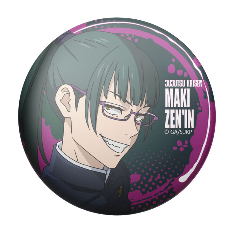 Jujutsu Kaisen Button Pins Blind Box Display (10)
