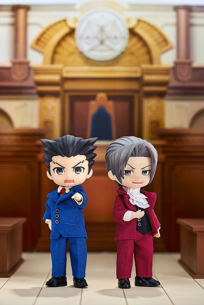 Ace Attorney Nendoroid Doll Action Figure Phoenix Wright 14 cm