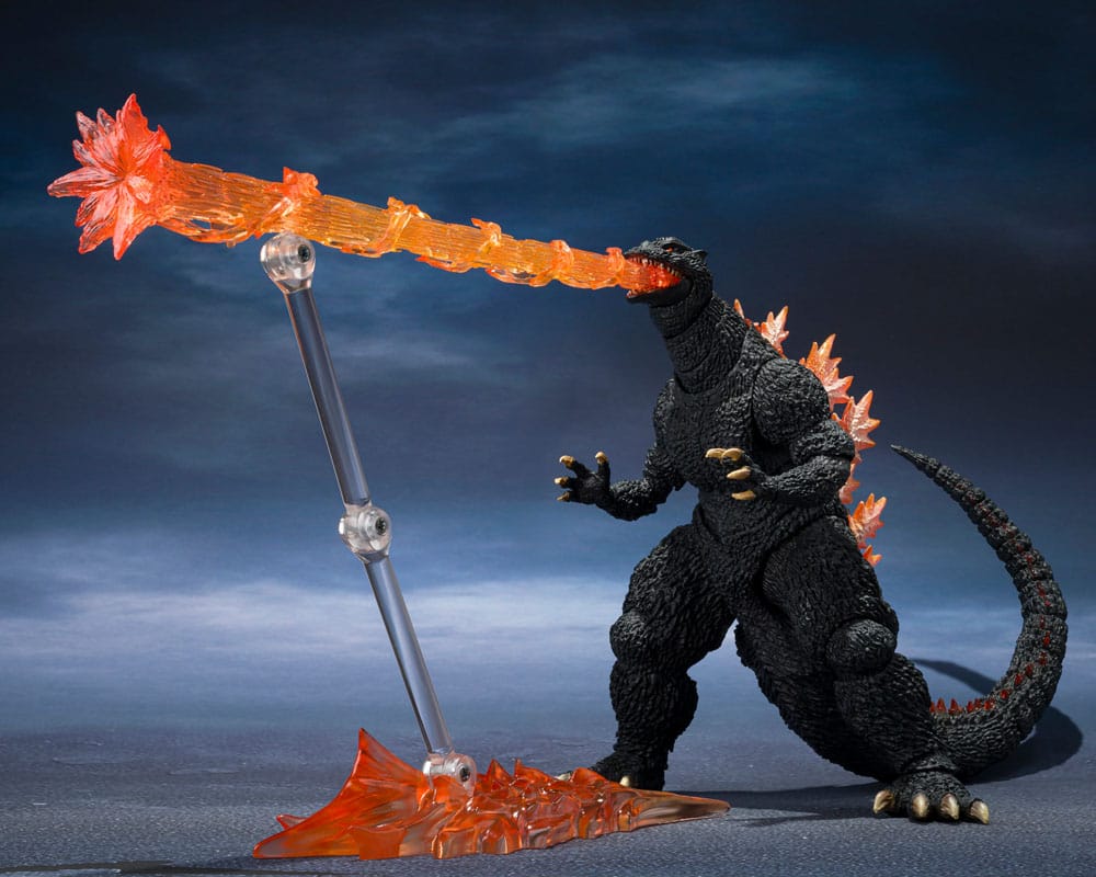Godzilla: Final Wars S.H.MonsterArts Action Figure Godzilla Heat Ray Ver. vs. New Gotengo 16 cm