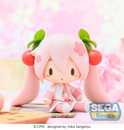 Character Vocal Series 01: Hatsune Miku Fuwa Petit Chibi Figure Sakura Miku 8 cm