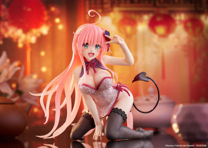 To Love-Ru Darkness PVC Statue Desktop Cute Figure Lala Chinese Dress Ver. 13 cm
