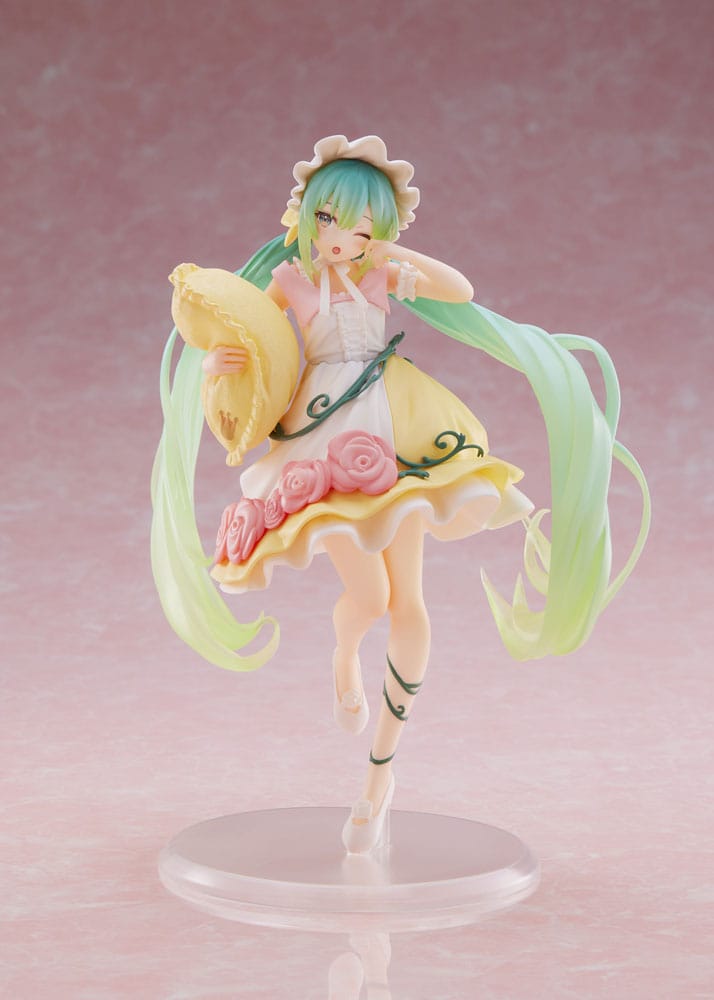 Hatsune Miku PVC Statue Hatsune Miku Wonderland Figure Sleeping Beauty Reissue 18 cm