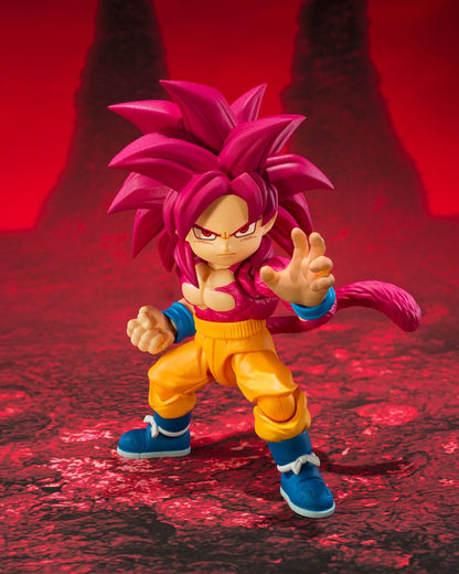 Dragon Ball Daima S.H.Figuarts Action Figure Super Saiyan Level 4 Son Goku (mini) 8 cm