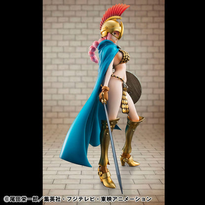 One Piece P.O.P PVC Statue Gladiator Rebecca Sailing Again Super Limited Reprint Ver. 22 cm