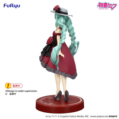 Hatsune Miku Trio-Try-iT PVC Statue Hatsune Miku Outing Dress Red Color Ver. 19 cm