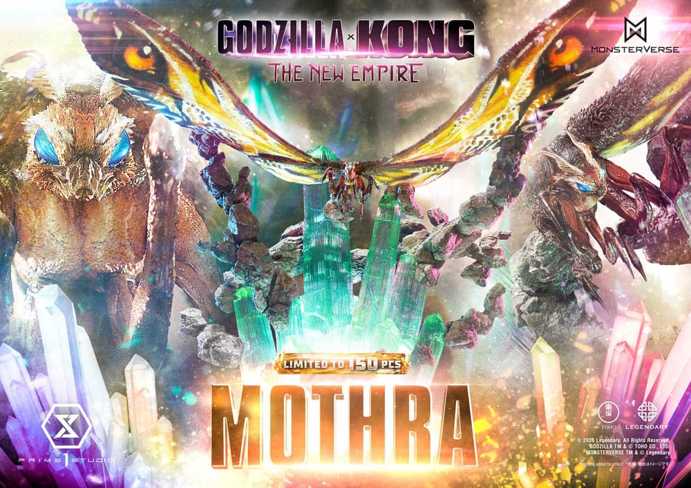 Godzilla x Kong: The New Empire Ultimate Diorama Masterline Series Statue Mothra Bonus Version 113 cm