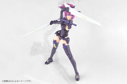 Megami Device Plastic Model Kit 1/1 Asra Archer Kizuna Shadow Edition Full Package 14 cm