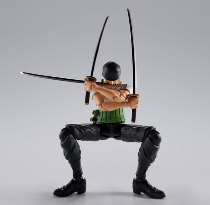 One Piece S.H.Figuarts Action Figure Roronoa Zoro Romance Dawn Ver. 15 cm