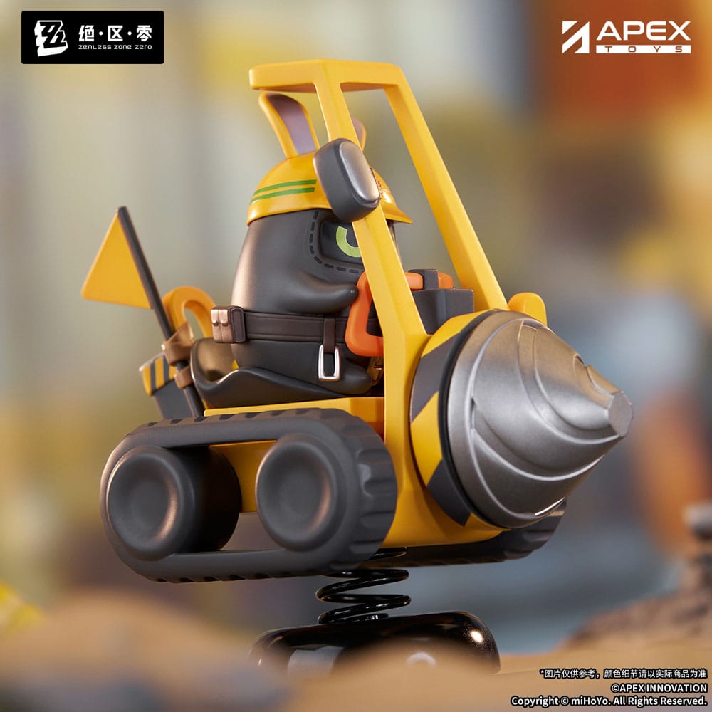 Zenless Zone Zero PVC Statue Happy Shake Safety 10 cm