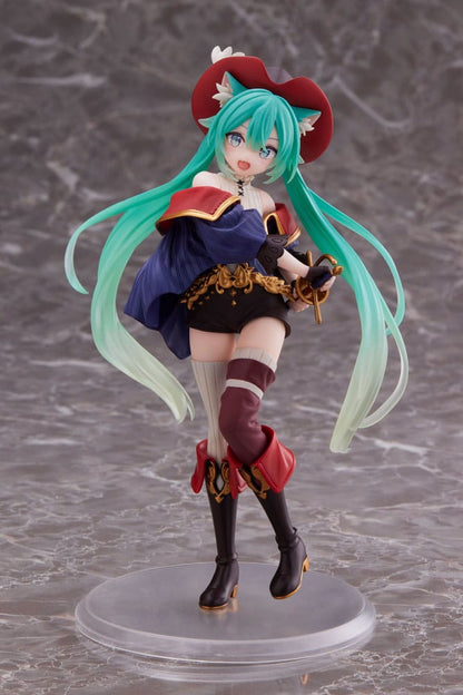 Hatsune Miku PVC Statue Hatsune Miku Wonderland Puss in Boots 18 cm