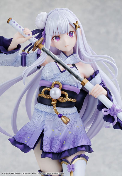 Re:ZERO -Starting Life in Another World- PVC Statue 1/7 Emilia Combat Outfit ver. 24 cm