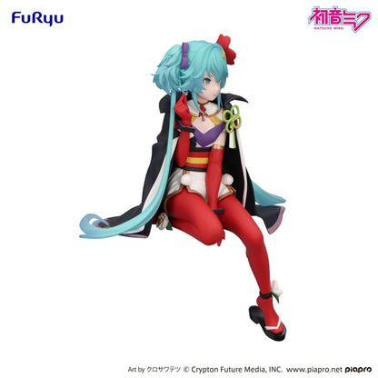 Hatsune Miku Noodle Stopper PVC Statue Flower Fairy Camellia 15 cm