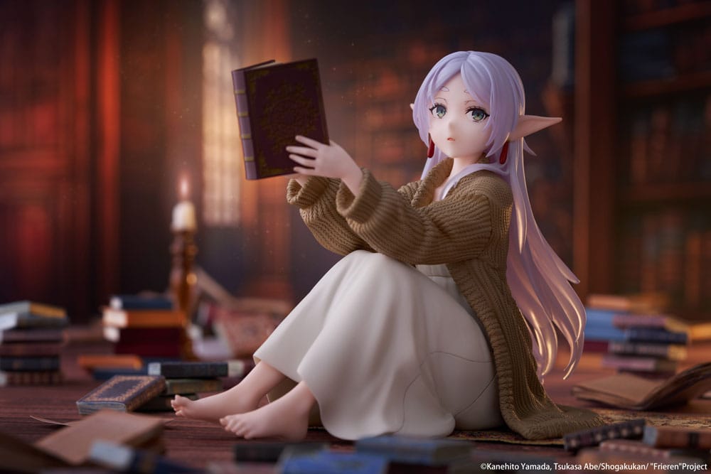 Frieren: Beyond Journey's End PVC Statue Desktop Cute Figure Frieren Roomwear Ver. 13 cm
