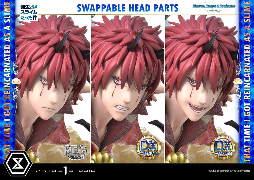 That Time I Got Reincarnated as a Slime Concept Masterline Series Statue 1/6 Rimuru, Ranga and Benimaru Deluxe Bonus Version 59 cm