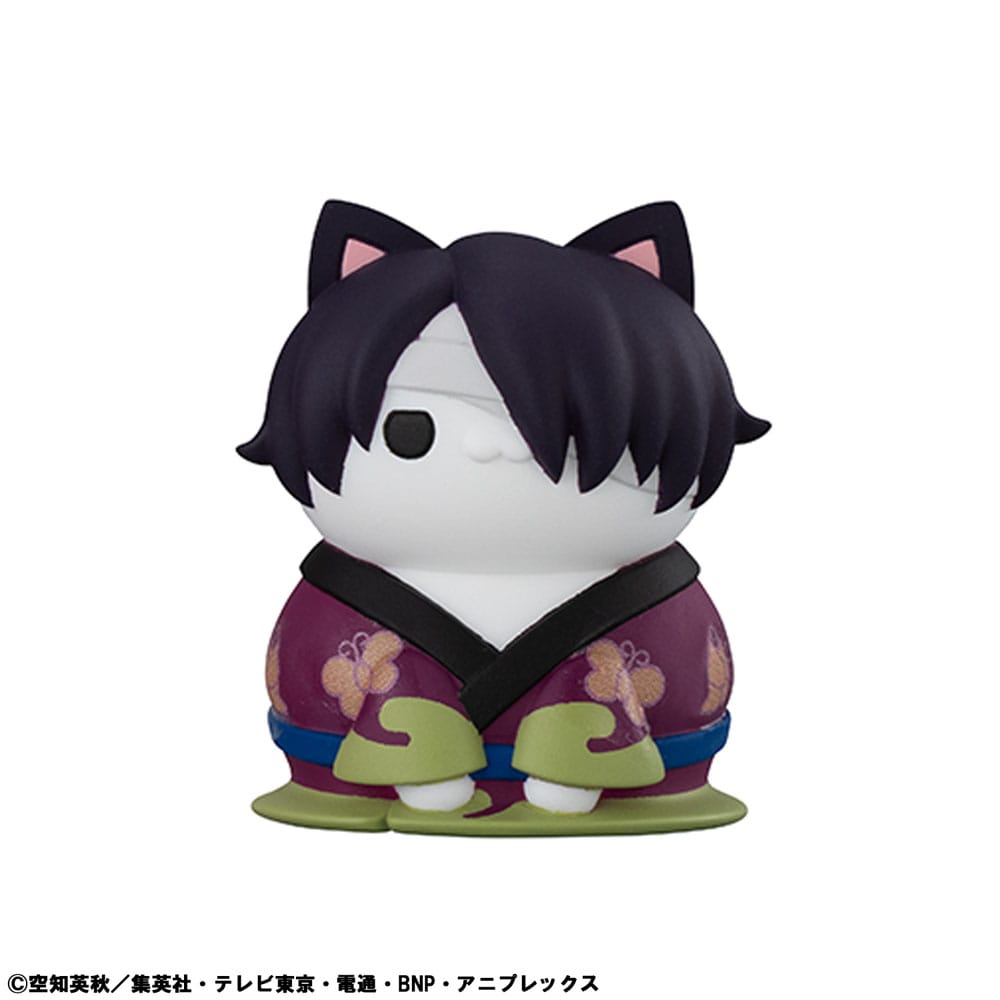 Gintama Mega Cat Project Nyantama Go Meow-Meow Edition! Trading Figures 3 cm Assortment (8)