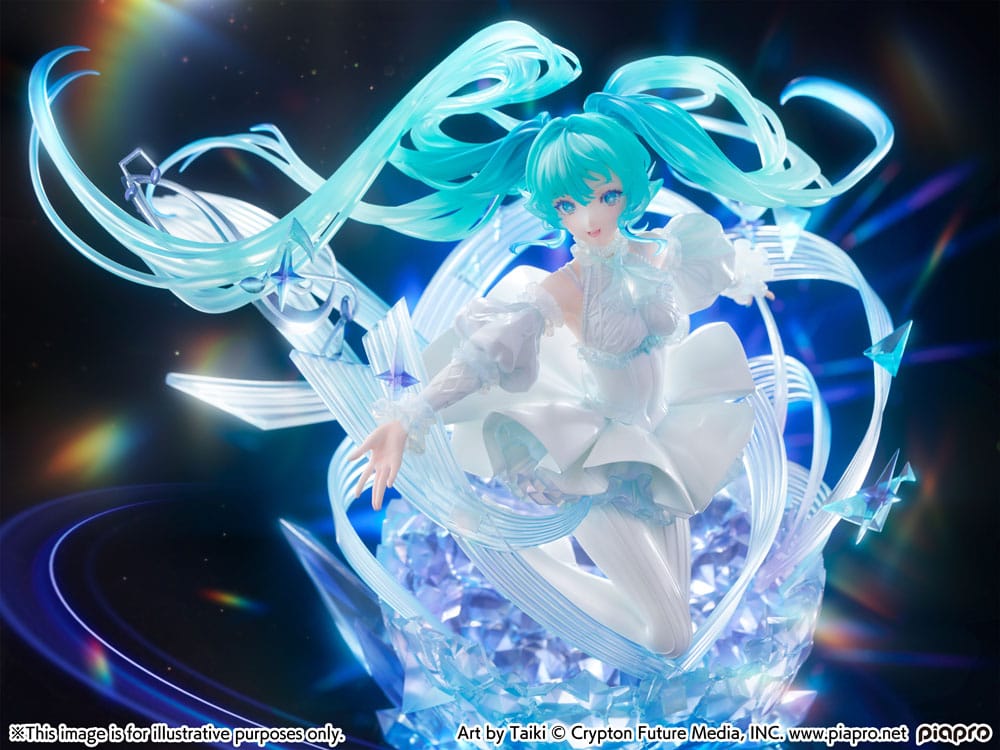 Hatsune Miku PVC Statue 1/7 Hatsune Miku - Crystal Dress Ver. 22 cm
