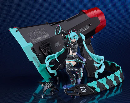Character Vocal Series 01: Hatsune Miku Plamatea Plastic Model Kit Hatsune Miku: Chuocho Tactical Craft Ver. 15 cm