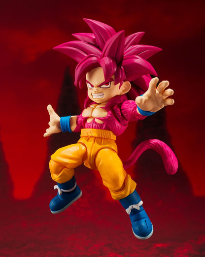 Dragon Ball Daima S.H.Figuarts Action Figure Super Saiyan Level 4 Son Goku (mini) 8 cm