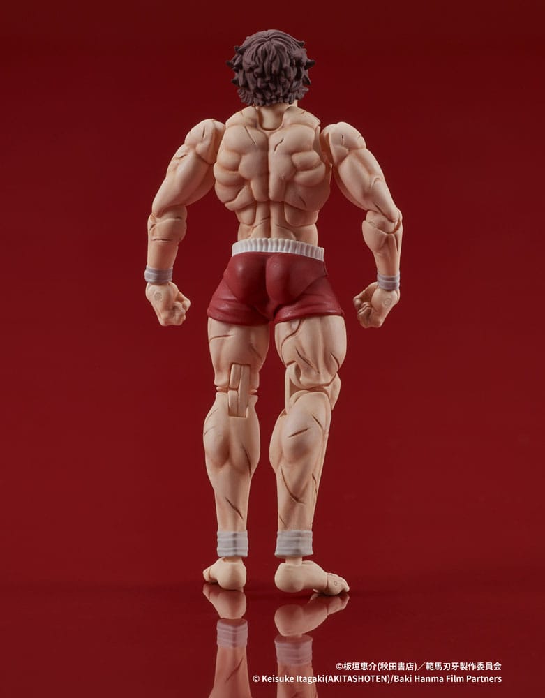 Baki Hanma Digaction Action Figure Baki Hanma 7 cm
