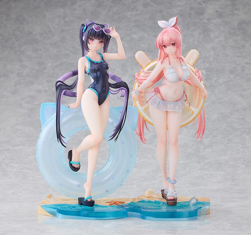 Rosuuri Original Character PVC Statue 1/7 White Rabbit Rosu: Swimsuit Ver. 25 cm