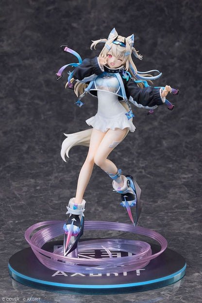 Hololive Production PVC Statue 1/7 Advent Fuwawa Abyssgard AXGRIT Ver. Standard Edition 27 cm