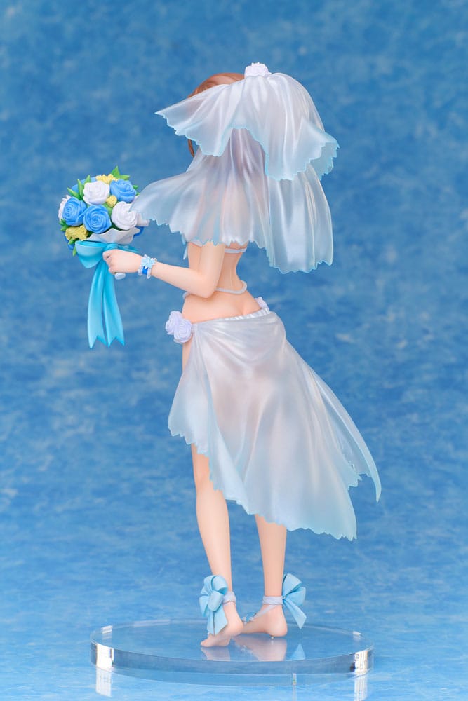 A Certain Scientific Railgun T PVC Statue 1/7 Mikoto Misaka Wedding Swimsuit Ver. 25 cm