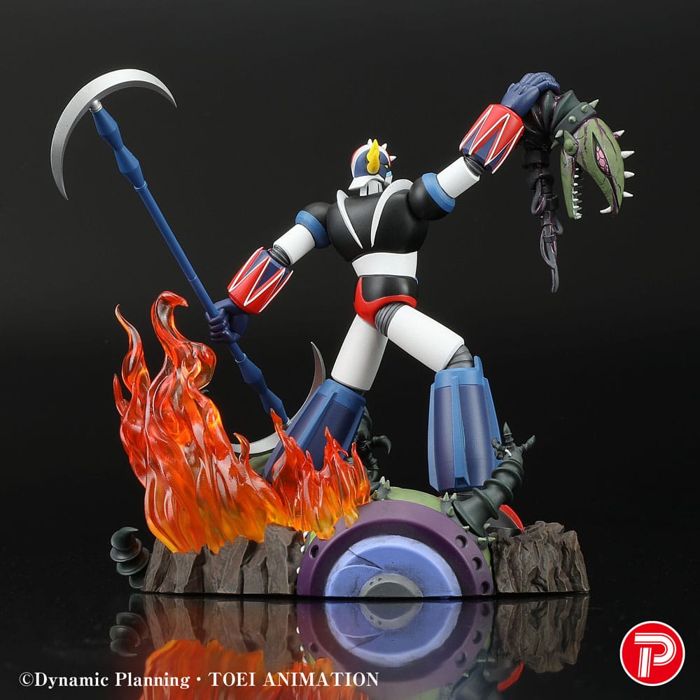 Grendizer Scene Selection 01 PVC Statue Grendizer a cry of Victory 14 cm