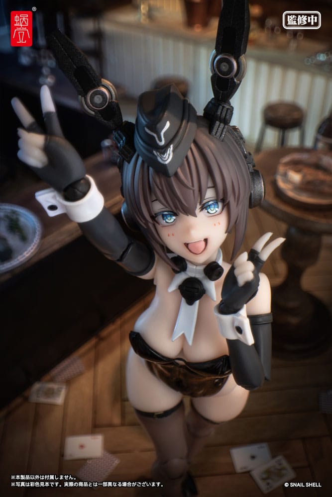 Original Character Action Figure Kit 1/12 RA-03 Panzer Bunny Anneliese 16 cm