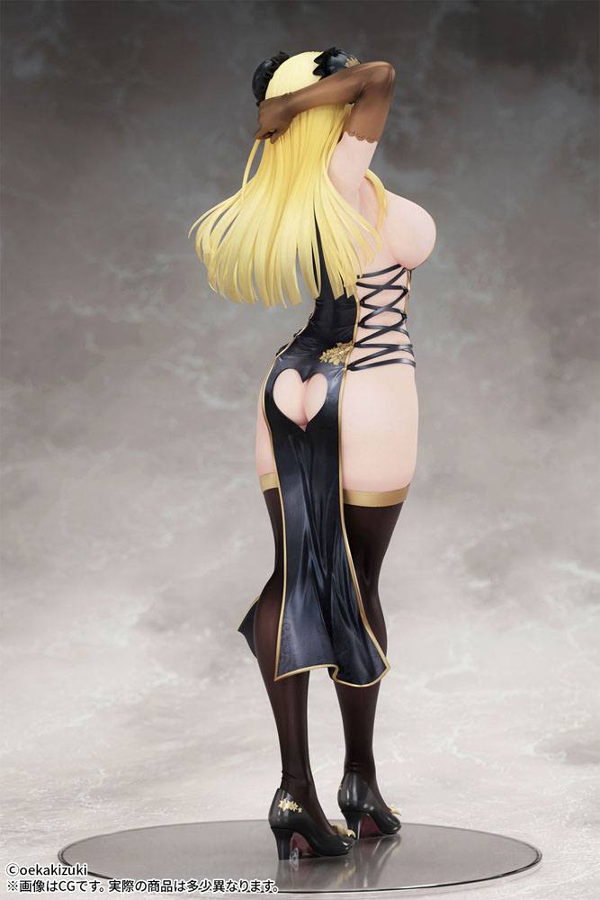 Original Character Statue 1/7 China Girl Black Ver. Illustrated by Oekakizuki 20 cm
