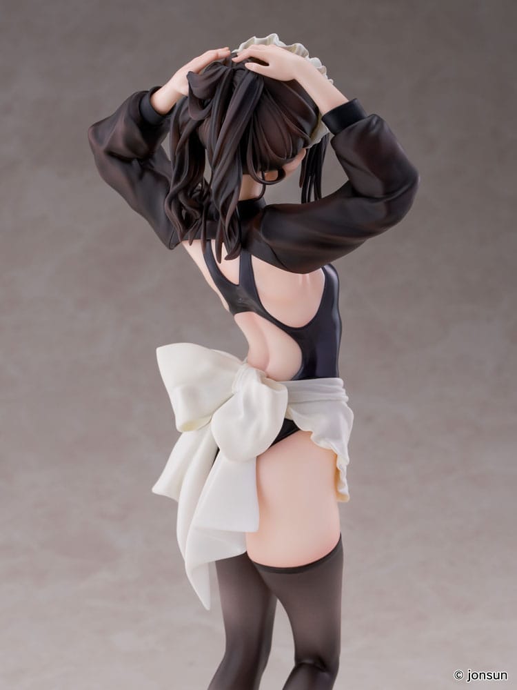 Original Character PVC Statue 1/6 Sakura Shiori Competition Swimsuit Maid 27 cm