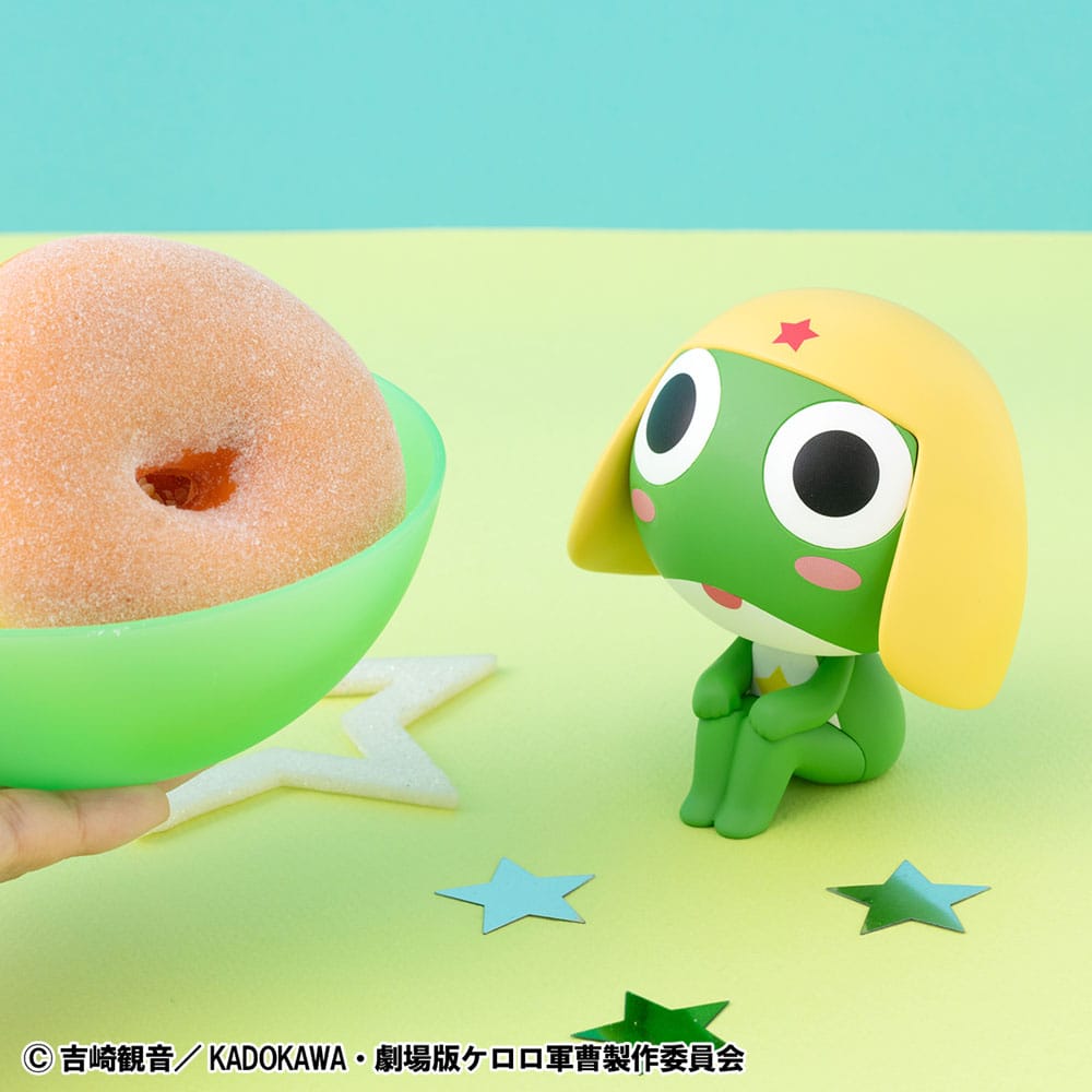 Sergeant Frog Look Up PVC Statue Keroro 11 cm