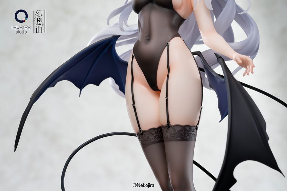 Original Character Fantasias Series Statue 1/6 set of 2 Thea-chan Apprentice Succubus Ver. (Regular Outfit & Underwear Edition) 29 cm