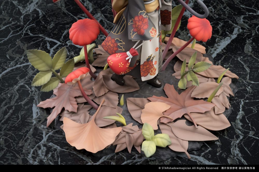 The Mushroom Girls PVC Statue 1/1 No.6 Marasmius Haematocephalus 23 cm