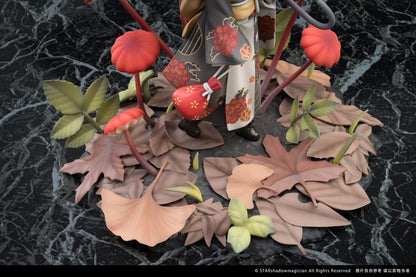 The Mushroom Girls PVC Statue 1/1 No.6 Marasmius Haematocephalus 23 cm