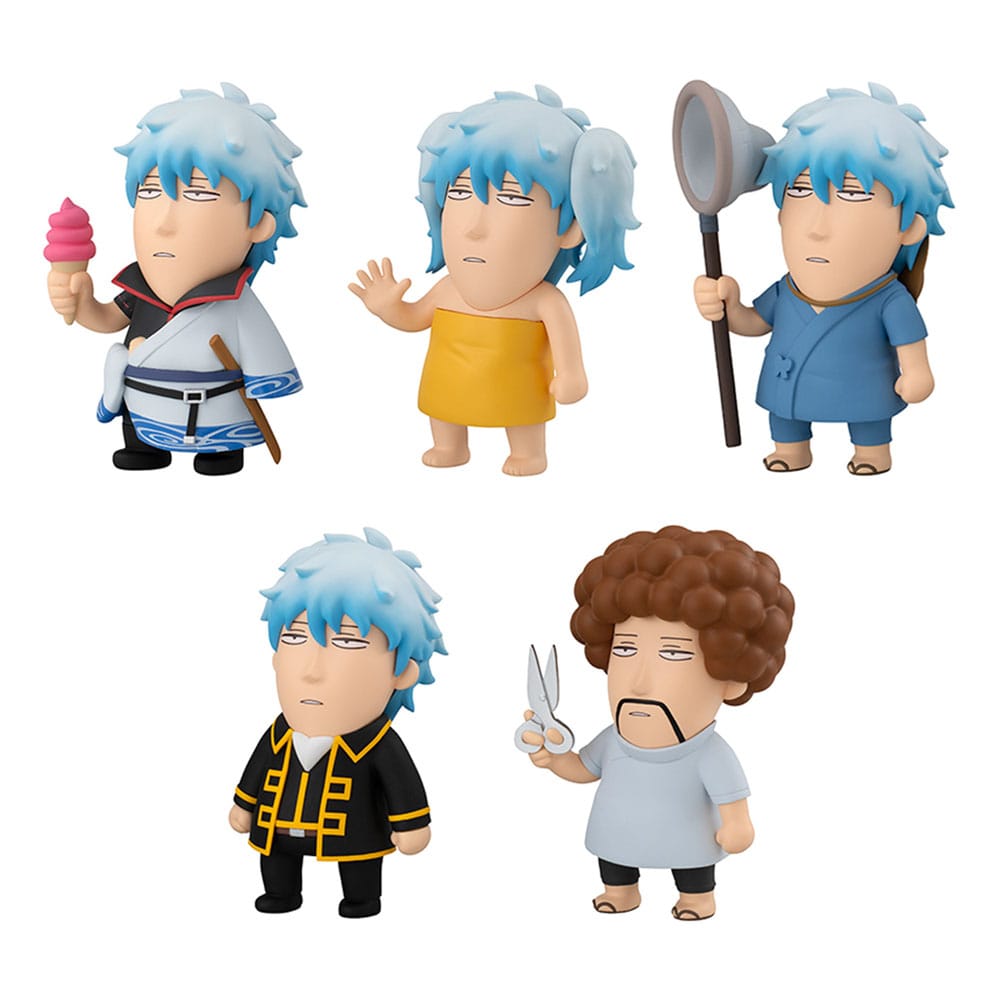 Gintama Trading Figures 6-Pack Gintama We love Ginsan 10 cm Blind Box (with gift)