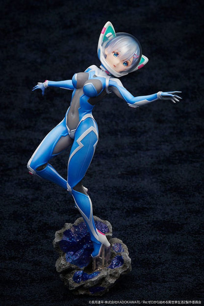 Re:Zero Starting Life in Another World PVC Statue 1/7 Rem A×A SF Space Suit 26 cm