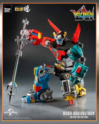 Voltron: Defender of the Universe Robo-Dou Action Figure Voltron Retro Toy Edition 27 cm
