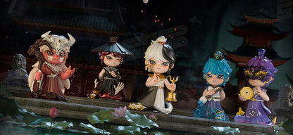 Original Character Trading Figures Huozai Wusheng Group Portrait Series 8 cm Assortment (6)