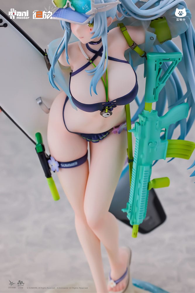 Girls' Frontline 2: Exilium Statue 1/7 HK416 Cerulean Breaker 24 cm